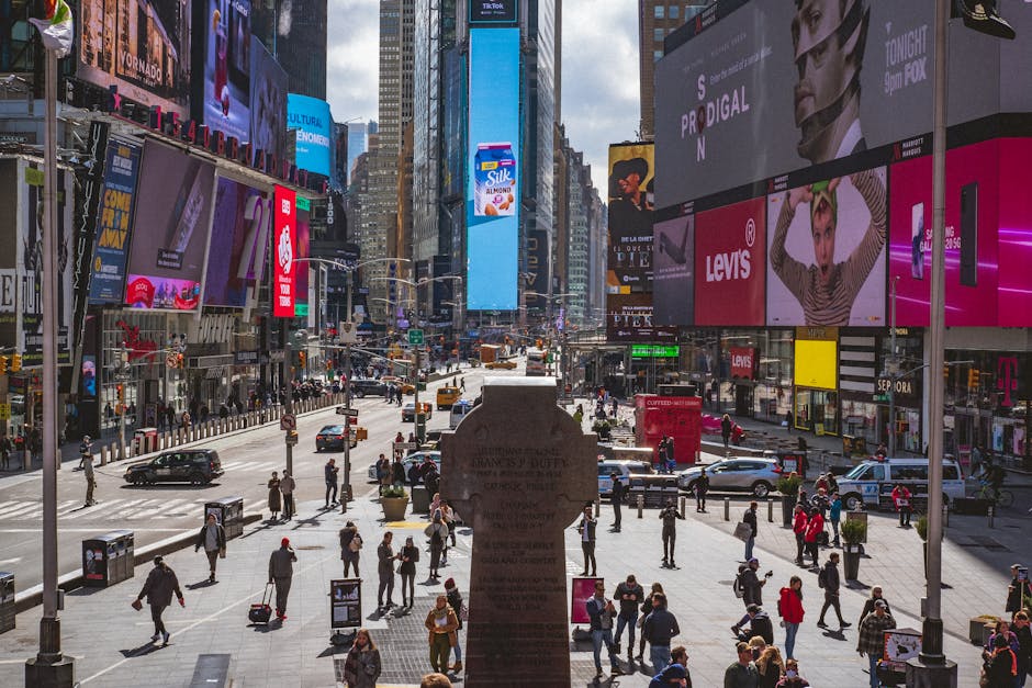 Rethinking Times Square: How Pedestrian Plazas Are Shaping a More Livable Urban Space